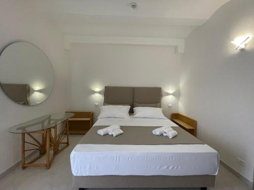 Chambre double, vue sur la mer