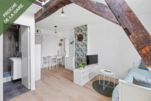 B&B Valenciennes - *Lasuite #3 GREEN* - Bed and Breakfast Valenciennes
