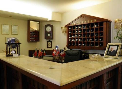 Előcsarnok, Hotel Meletiou in Thiva