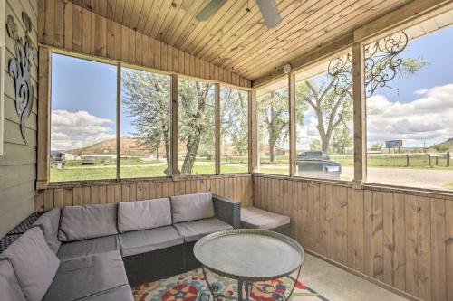 Idyllic Gem: Screened Porch, 1/2 Mi to River! in Lucerne (WY)