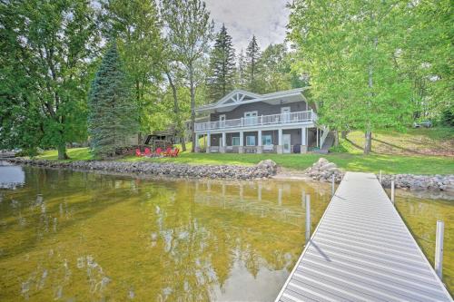 Coldwater Family Retreat with Boat Dock and Grill! in Coldwater (Michigan)