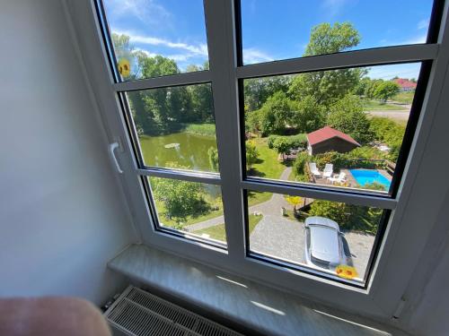 Suite, junior, gartenblick