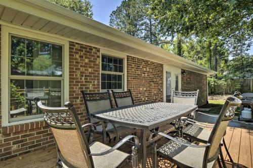 Charming Apex Home with Back Deck and Grill!