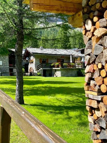 Viesnīcas āriene, Casa Ornella - Baita Pra Sec in Plampincieux