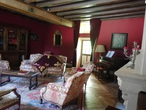 Faciliteter, Manoir de la Touche in Azay-le-Rideau