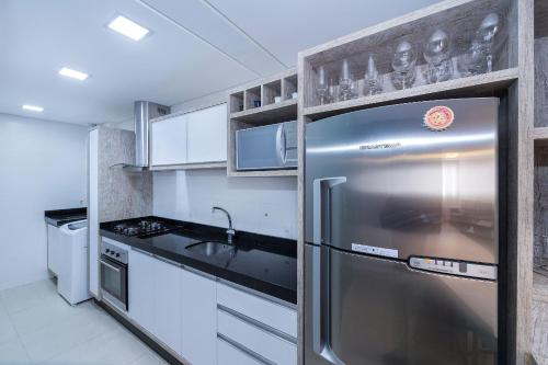 Boulevard 222D - Excelente apartamento em condomínio de luxo no centro de Bombinhas - Piscina - Jacuzzi - Academia - Portaria 24h - (Consultar serviços de roupa de cama e banho), Bombinhas (zdjęcie 9)