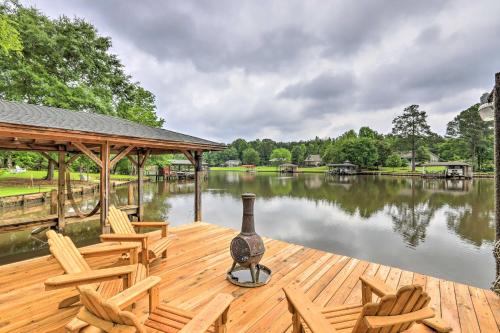 Waterfront Sparta Home w/ Game Room & Fire Pit!