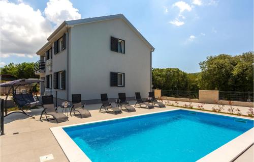 Nice Apartment In Vrbnik With Outdoor Swimming Pool, Wifi And 2 Bedrooms
