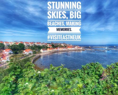 外部景觀, Beach House Walk - Crail - Home from Home in 克雷爾