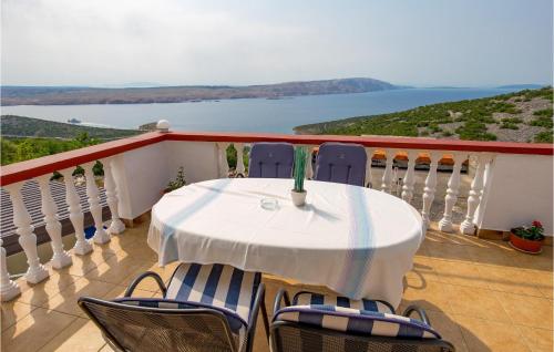  Amazing apartment in Stinica with 1 Bedrooms and WiFi in Stinica