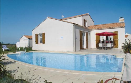 Nice home in Bretignolles sur Mer with WiFi and 4 Bedrooms gîte à louer Notre-Dame-des-Dunes