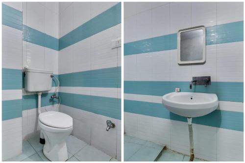 Bathroom, Hotel Akash Deep International By WB Inn in Permat