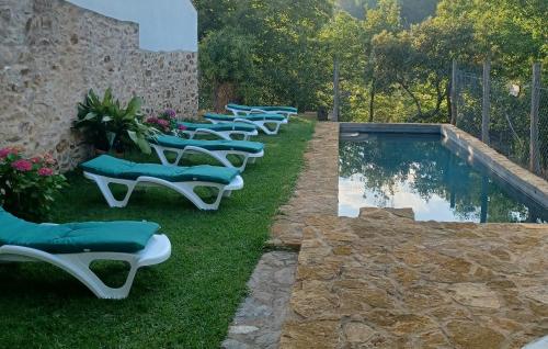 Úszómedence, Casa Rural Castillo JABUGO in Zafra