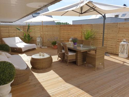 Luxueux logement à 5mn de la mer et du port de Dahouët gîte à louer Planguenoual