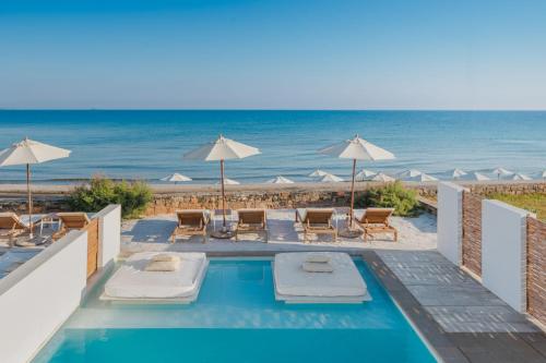 Balcony/terrace, The Island Hotel - Adults Only - in Gouves