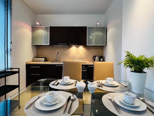 Cozinha, Apartamenty Villa Fiori - Wyspa Sobieszewska in Ilha de Sobieszewo