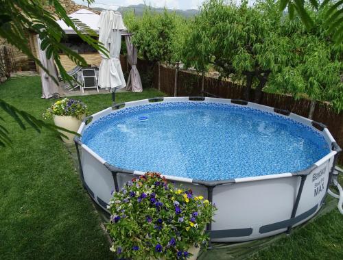 Swimming pool, Casa L'Apargatero in Morillo de Monclús