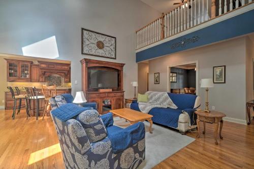 Tellico Village Getaway with Theater, Game Room