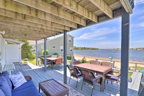 Bayfront Wareham Retreat with Private Beach!