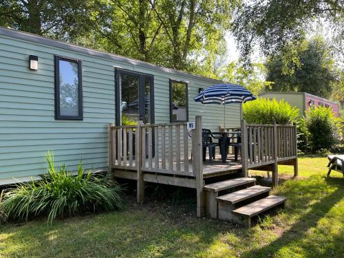 Mobilhome tout confort M9 domaine de Lanniron - Camping - Quimper