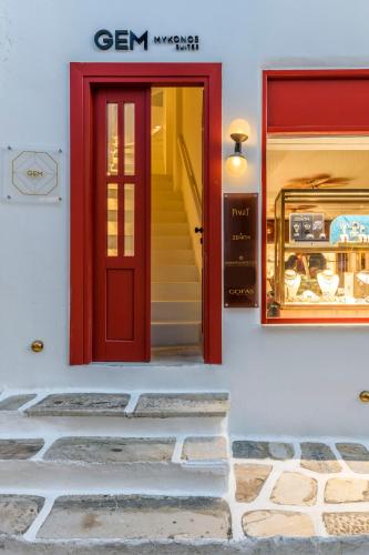숙소 외관, Mykonos Gem in 미코노스