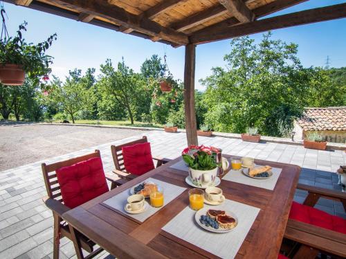 Erkély/terasz, Guest house 'Villa Fani' Veprinac with jacuzzi in Veprinac