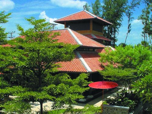 Entrance, Praseban Resort in Pranburi