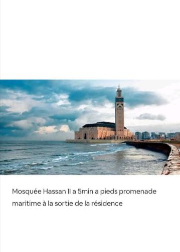 Grand Appartement à 5 min de la mer et de la mosqué hassan II de Casablanca, Касабланка (фото 10)