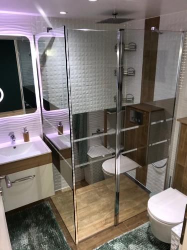 Ванна кімната, Casuta din livada in Ботошані