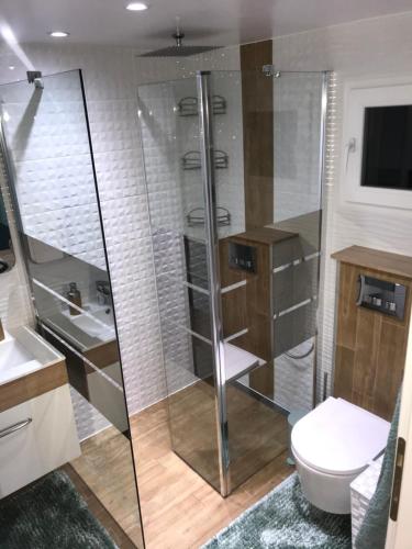 Ванна кімната, Casuta din livada in Ботошані