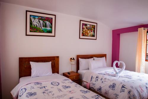 Room in Lodge - Intitambo three star hotel with panoramic view of the mountains Ollantaytambo