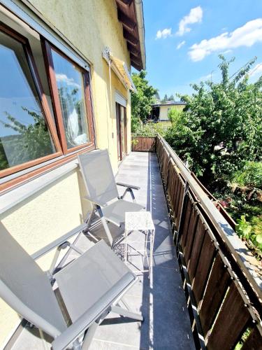 Balkons/terase, Relaxe Wohnung Bergstraße HP in Laudenbach (Rhein-Neckar)