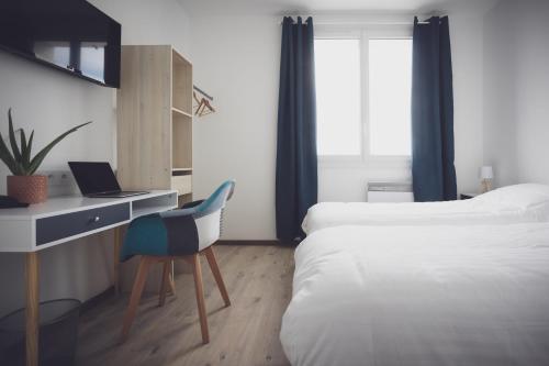 Chambre double avec 1 ou 2 lits