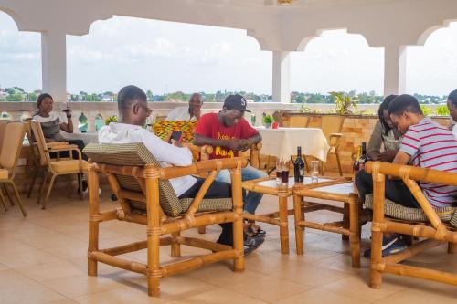 Erkély/terasz, Ruk's Hotel in Tamale