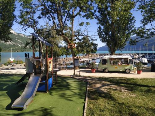 Kilátás, Eco Yourte Lac du Bourget in Conjux