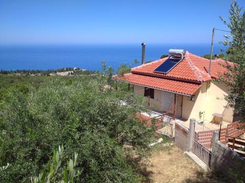 Traditional house with view