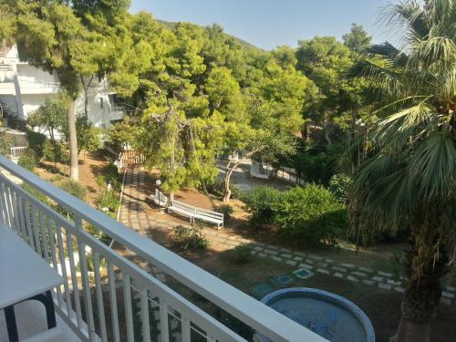 Rõdu/terrass, Zontanos Studios & Apartments in Poros