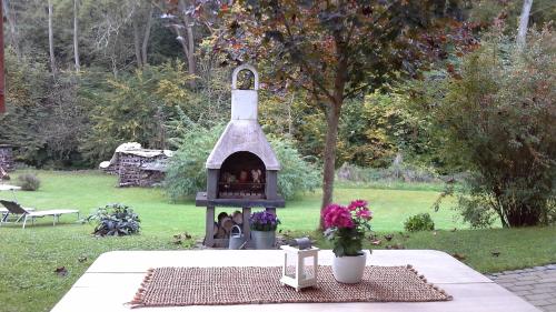 花園, 百隆度假公寓酒店 (Ferienwohnung Blum) in 安特魏萊爾