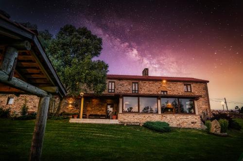 A szálláshely kívülről, Casa Castineira in Frixe