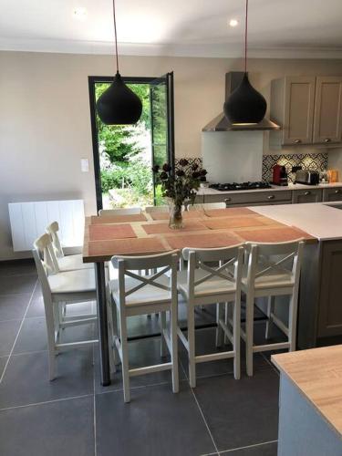 virtuve, Dordogne, Le Cambou, 5 ch avec piscine et terrain 3 ha in Gaugeac
