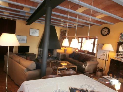 Közös társalgó / TV, Can Siso, Alojamiento por habitaciones in Crespia