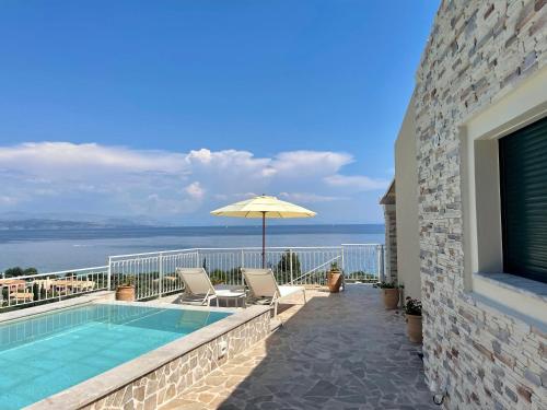 Villa Alemar House with Private pool and Spectacular sea views just 150m to the beach