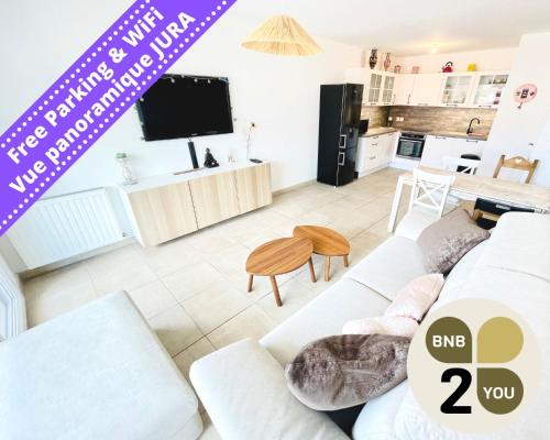 Bnb2you Appartement en résidence proximité Suisse cottage Gex
