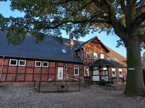 A szálláshely kívülről, Apartment 1 Unter den Eichen in Bad Bevensen