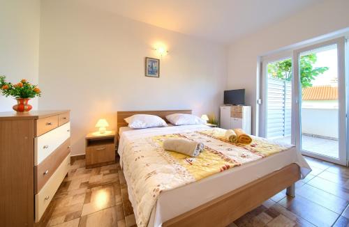 Studio with Balcony room in Apartments Petra