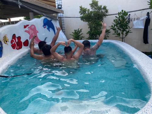 Swimming pool, 采雲軒輕旅包棟Villa in Eluanbi