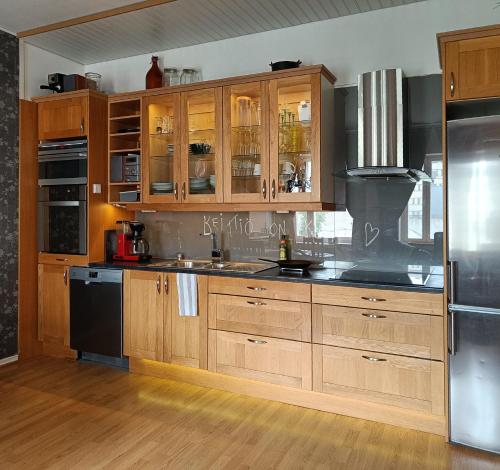 Kitchen, Apartment City Linna in Pori