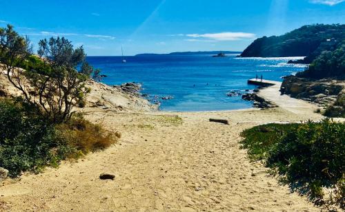 plaža, Villa Les Alyzés (Villa Les Alyzes) in Cap Benat
