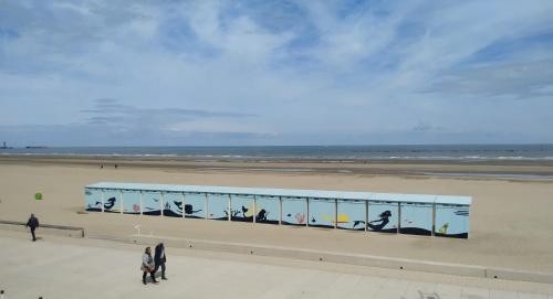 Magnifique Vue mer pour ce T2 totalement rénové classé meublé de tourisme 3 etoiles - Location saisonnière - Dunkerque