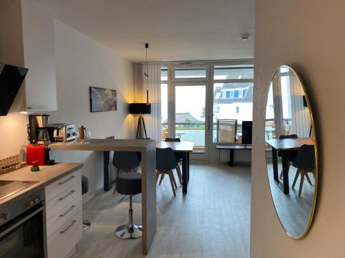 Berliner Hof 3-Zi-Wohnung mit Meerblick und Strandlage an der Promenade